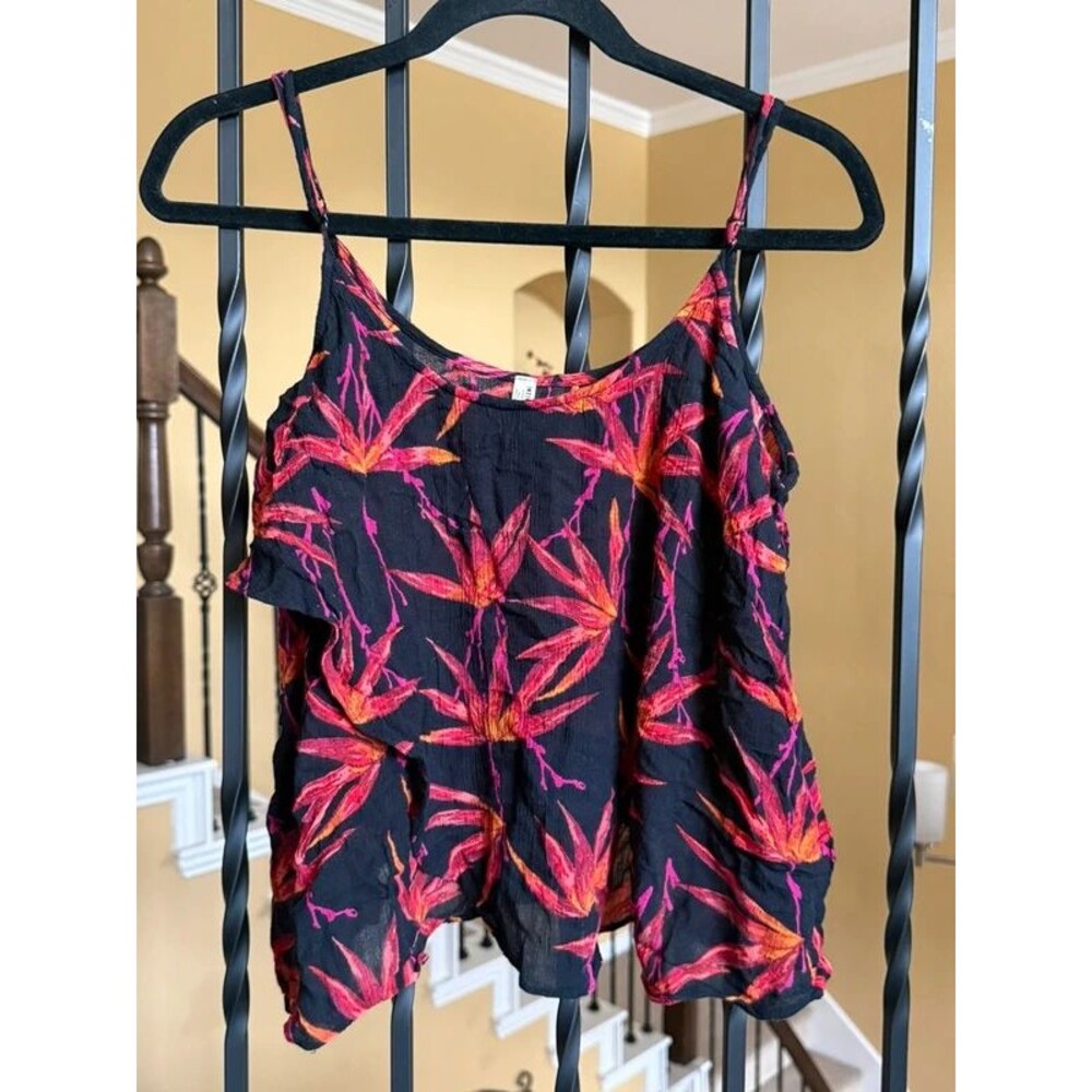 Intimately Free People Palm Leaves Cami Tank Top